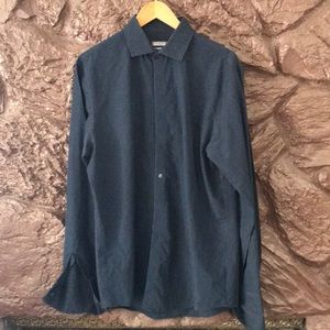 Kenneth Cole Slim Fit 16 34-35 Button Down Shirt